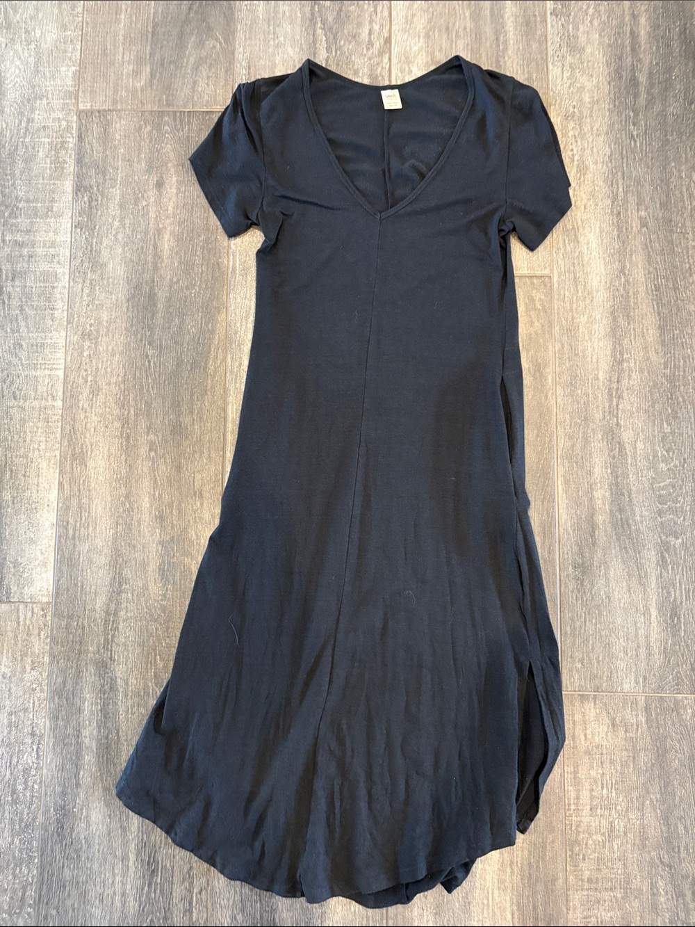 Smash + Tess Black V-Neck Maxi Dress
